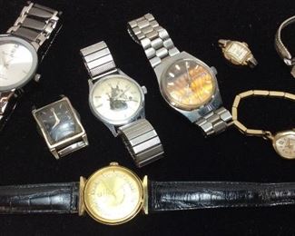 Carlos Raymond, Benruss, Bulova, Westclox watches jewelry