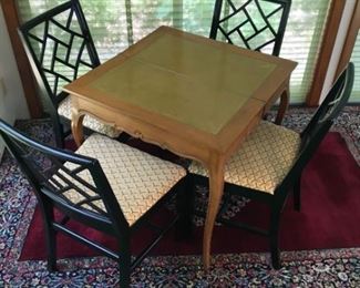 Expandable Dining Table and Chair Set