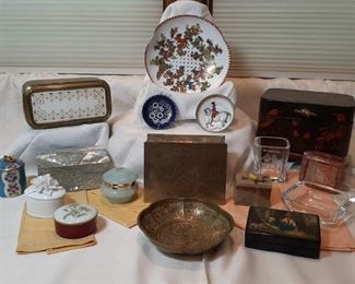 Trinket Boxes and Bowls