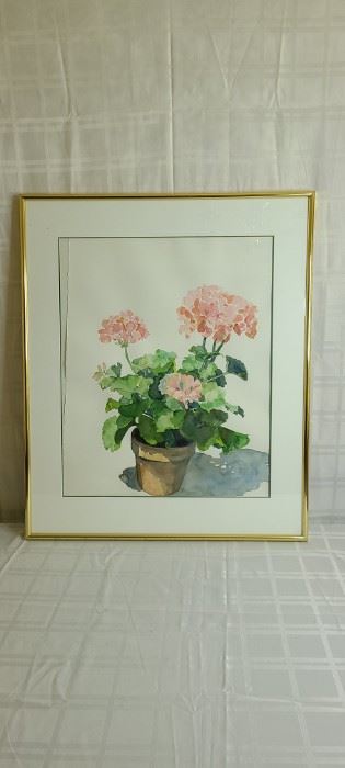 Watercolor Floral Arrangement