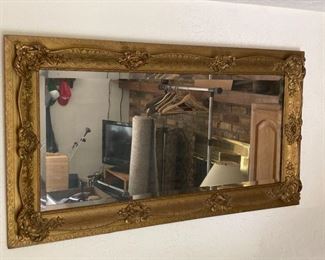 Antique Beveled Mirror