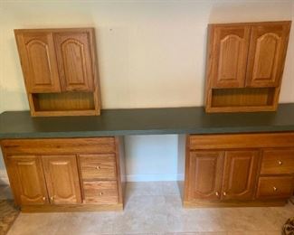 Counter Top and Four Cabinets