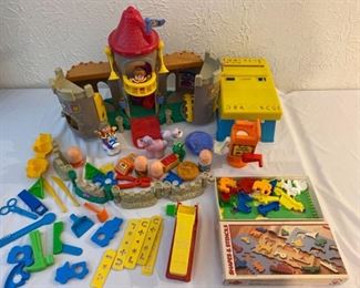 Fisher Price Little People Castle Plus Play Doh Fun