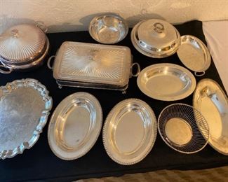 Silverplate Serving Pieces