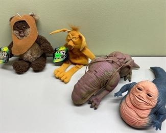 Star Wars Buddies, Jabba the Hutt, and Drawback Lizard