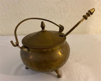 Vintage Brass Smudge Pot