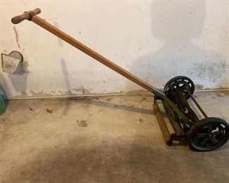 Vintage Collectible Rotary Reel Push Mower