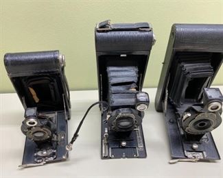 Vintage Eastman Kodak Co Three Cameras