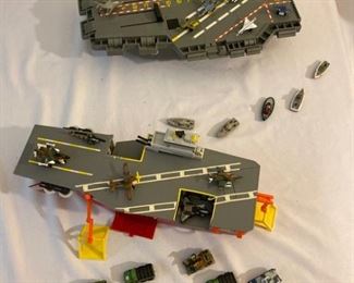 Vintage Micro Machines Aircraft Carriers and More