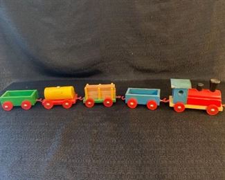 Vintage Wood HEROS Train