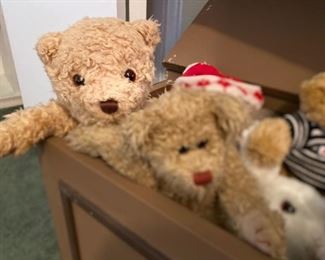 Collection of teddy bears