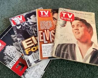 Vintage TV Guides ... featuring Elvis