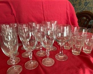 Assorted Wine and Shot Glasses