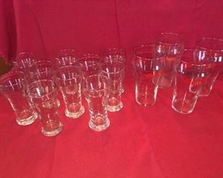 Coke Glasses and Miscellaneous Glassware