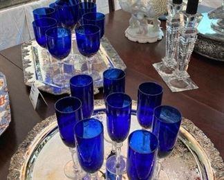 Some of the many trays