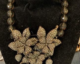 This necklace certainly makes a statement!