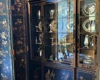 Exceptional Asian style china cabinet