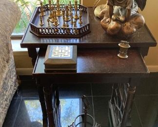 Asian style stack tables