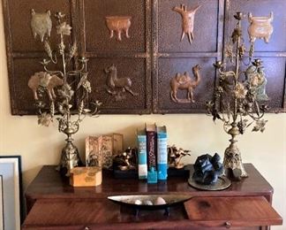 Soap stone 12-sectioned panels