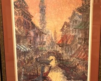 "Venetian Red" by Ukrainian artist Anatole Krasnyansky