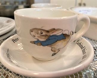 English Wedgwood - Beatrix Potter Designs of Peter Rabbit