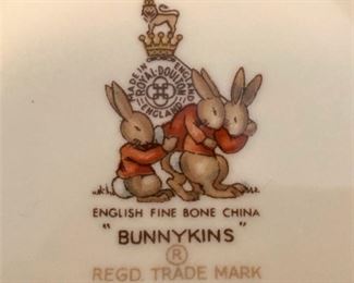 "Bunnykins" - English fine bone china by Royal Doulton