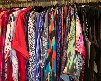 Racks and racks of great  clothes