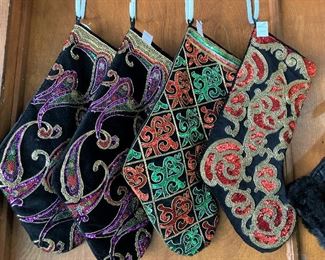 Elegant Christmas stockings