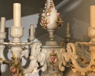 Vintage Dresden chandelier