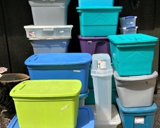Plastic containers