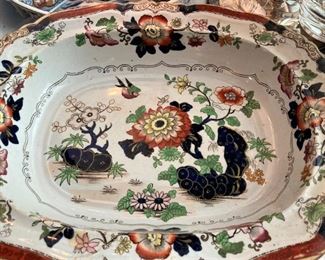 Vintage Asian style platter