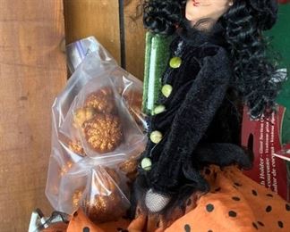 She's waiting for Halloween!