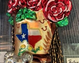 Radko Texas ornament