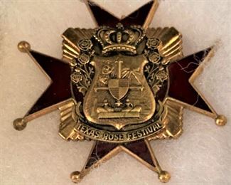 Texas Rose Festival pin