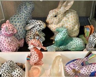 More hand-painted Herend selections from Hungary