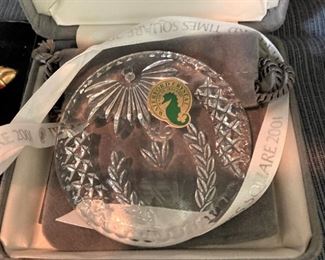 Waterford ornament 2001