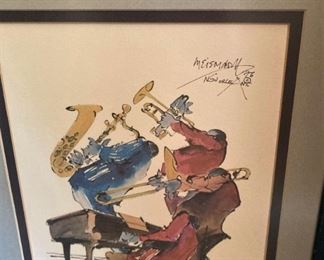 Jazz art by Leo Meiersdorff  