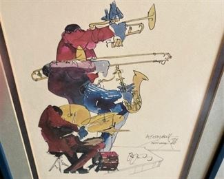 Jazz art by Leo Meiersdorff  