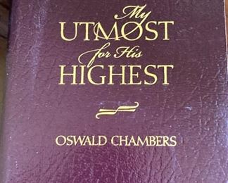 Oswald Chambers' "My Utmost for His Highest"