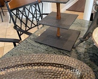 Serving trays 
Entertaining trays 