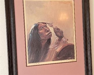 Artist proof original artwork 
A. Kelly Pruitt 
