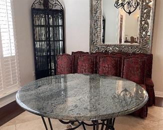 Granite dining table 