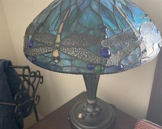 Dragonfly Tiffany style lamp 