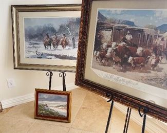 Melvin Warren Artist proof original art