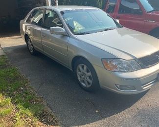 Very clean 2000 Toyota Avalon with less than 20,000 original miles, WOW! Has been fully detailed, title in hand ready to go!