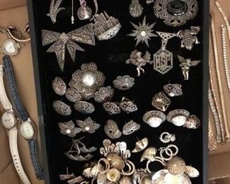 Jewelry - Sterling, Marcasite