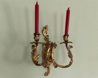 Pair of Candle Sconces (1 of 2)