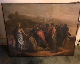 Painting - Jesus & His Disciples