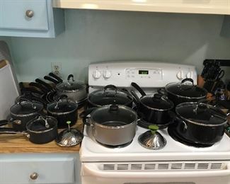 Various pots and pans $2 - $15