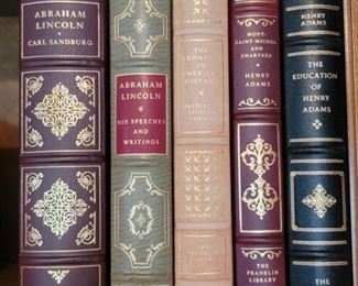 (5) American History  Volumes-The Franklin Library